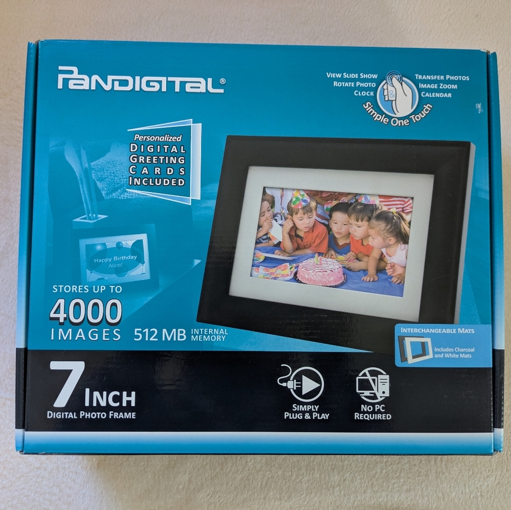 Pandigital 7-Inch Digital Photo Frame